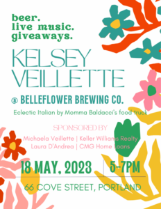 Live Music with Kelsey Veillette at Belleflower Brewery @ Belleflower Brewery | Portland | Maine | United States