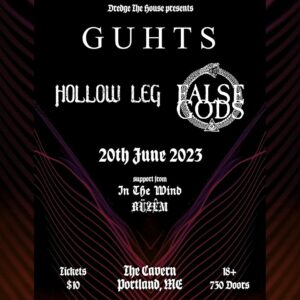 Guhts with False Gods and Hollow Leg @ The Cavern at Free Street Restaurant | Portland | Maine | United States