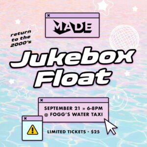 Jukebox Float with Maine & Design + Fogg's Water Taxi & Charters @ Fogg's Water Taxi & Charters | Portland | Maine | United States