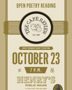 Open Poetry Night at Henry's Public House @ Henry's Public house | Portland | Maine | United States