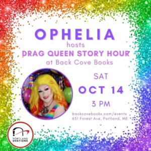 Drag Queen Storytime at Back Cove Books @ Back Cove Books | Portland | Maine | United States