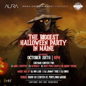 The biggest Halloween party in Maine @ Aura | Portland | Maine | United States