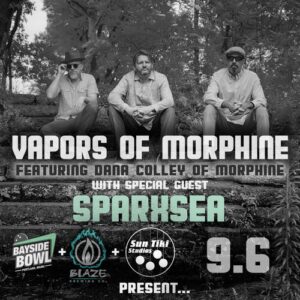 Vapors of Morphine ft. Dana Colley of Morphine w/ special guest Sparxsea at Sun Tiki Studios @ Sun Tiki Studios | Portland | Maine | United States