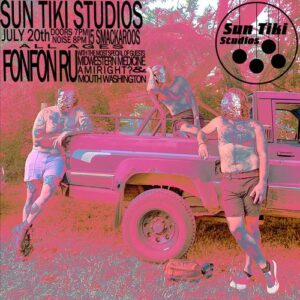 FonFon Ru / Midwestern Medicine / Amiright? / Mouth Washington at Sun Tiki Studios @ Sun Tiki Studios | Portland | Maine | United States