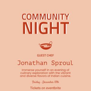 Community Night with Guest Chef Jonathan Sproul at Lincoln & Maine @ Lincoln & Maine Electric Bike Cake | Portland | Maine | United States