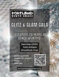 Portland Youth Dance Glitz & Glam Gala @ Woodfords Club 179 Woodfords St. Portland, ME | Portland | Maine | United States