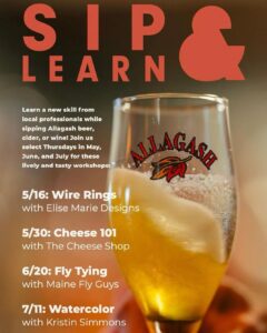 Sip & Learn Series: Cheese 101 with The Cheese Shop @ Allagash Brewing Co. | Portland | Maine | United States
