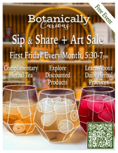 Herbal Sip & Share - During First Friday at Botanically Curious @ Botanically Curious | Portland | Maine | United States