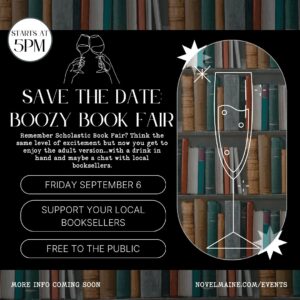 Boozy Book Fair at Novel @ Novel | Portland | Maine | United States