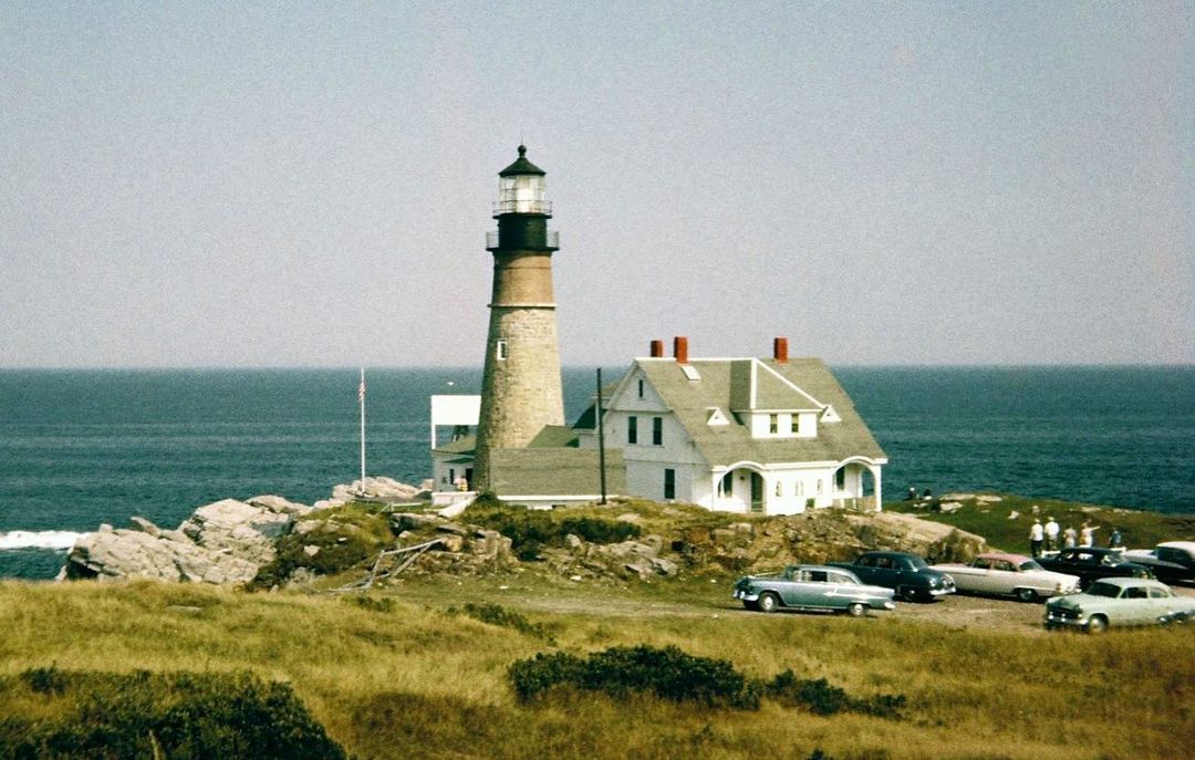 Portland Head Light in 1955