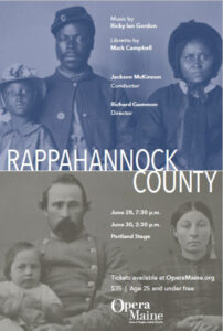 Opera Maine Presents: RAPPAHANNOCK COUNTY @ Portland Stage | Portland | Maine | United States