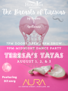 Breasts of Tiresias at Aura @ Aura | Portland | Maine | United States