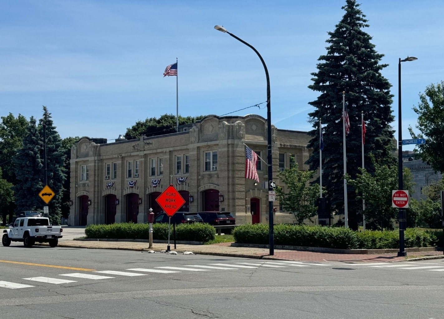 Present Day Central Fire Station in 2024