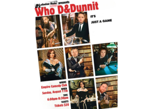 Who D&Dunnit: Presented by Lobster Role LIVE @ Empire Comedy Club | Portland | Maine | United States