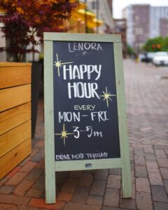 Happy Hour at Lenora @ Lenora Portland | Portland | Maine | United States