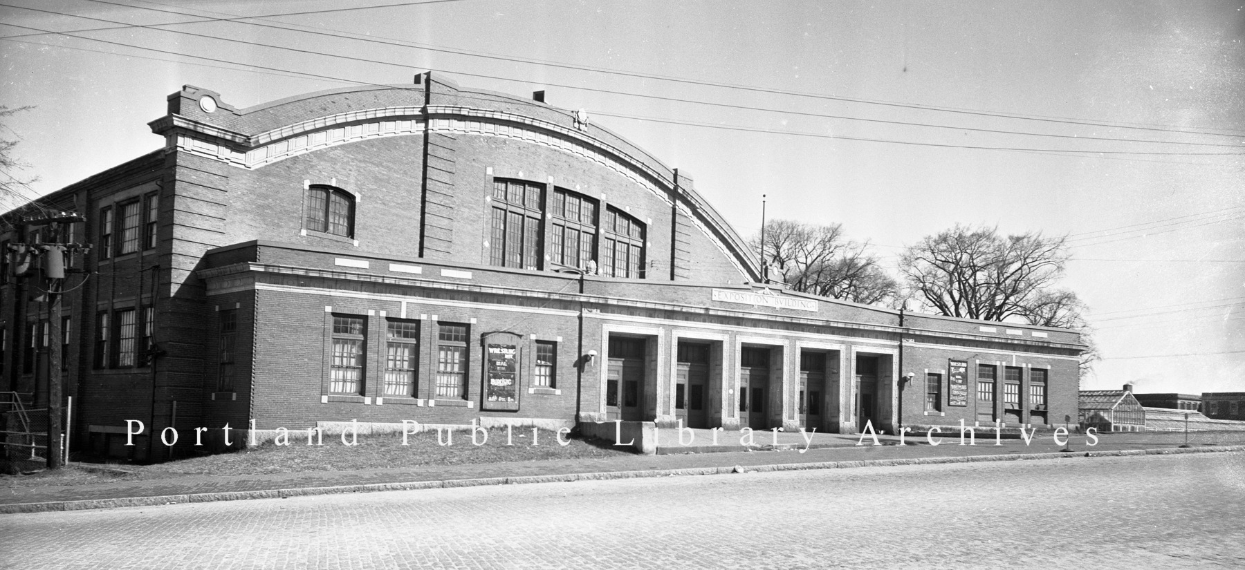 Portland Exposition Building in 1957