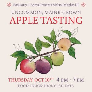 Uncommon, Maine-Grown Apple Tasting with Après @ Après | Portland | Maine | United States