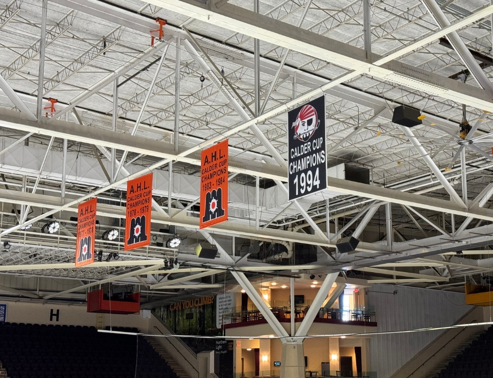 Calder Cup Champions Banner in 2024