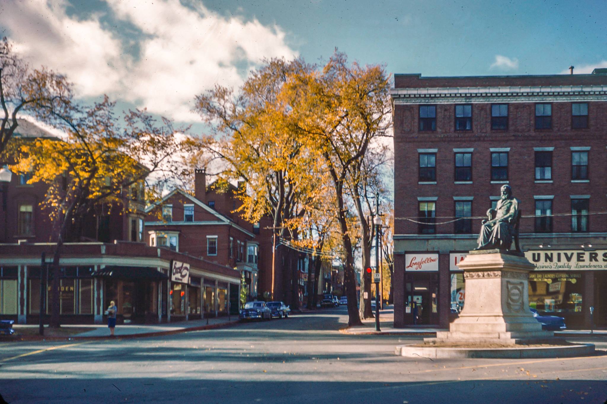 Longfellow Square in 1958