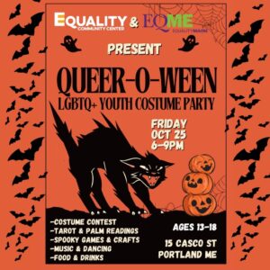 QUEER-O-WEEN at Equality Community Center @ Equality Community Center - ECC | Portland | Maine | United States