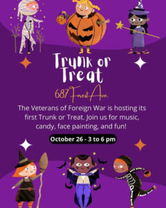 Family Trunk or Treat with VFW @ 687 Forest Ave, Portland, ME | Portland | Maine | United States