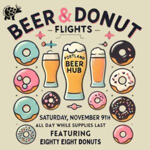 Beer & Donut Flights at Portland Beer Hub @ Portland Beer Hub | Portland | Maine | United States