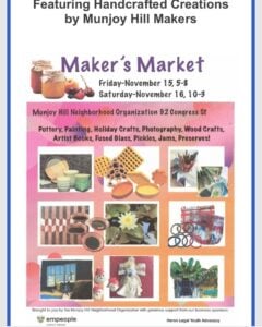 Maker's Market on Munjoy Hill @ 92 Congress Street | Portland | Maine | United States