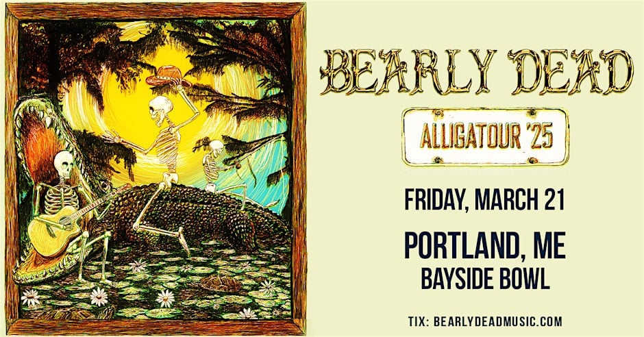 Bearly Dead (Grateful Dead Tribute) live at Bayside Bowl | all-ages @ Bayside Bowl | Portland | Maine | United States