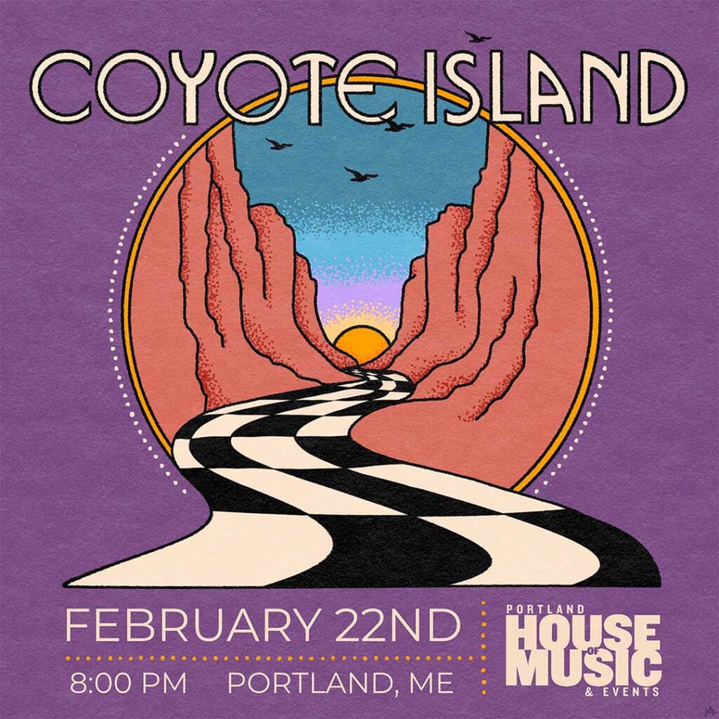 Coyote Island w/ Bermuda Search Party @ Portland House Of Music and Events (HOME) | Portland | Maine | United States